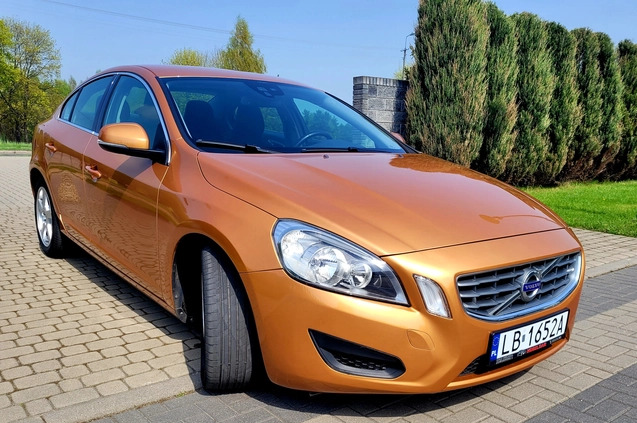 Volvo S60 cena 36900 przebieg: 155000, rok produkcji 2011 z Wolsztyn małe 106